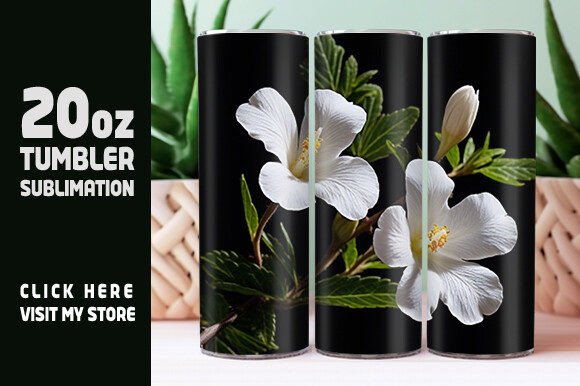 Download Rose Tumbler Wrap Design 20oz - Premium Resources